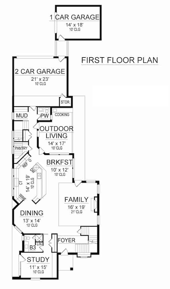 Floor Plan Main Level