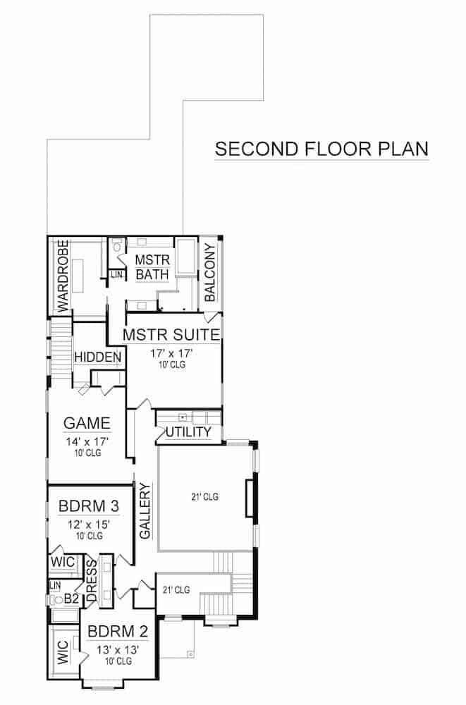 Floor Plan Upper Level