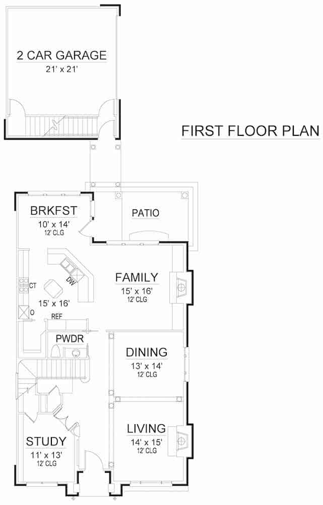 Floor Plan Main Level