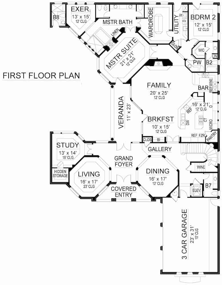 Floor Plan Main Level