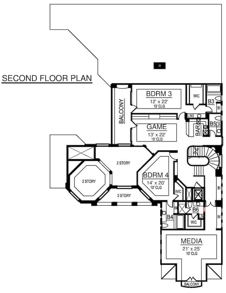 Floor Plan Upper Level