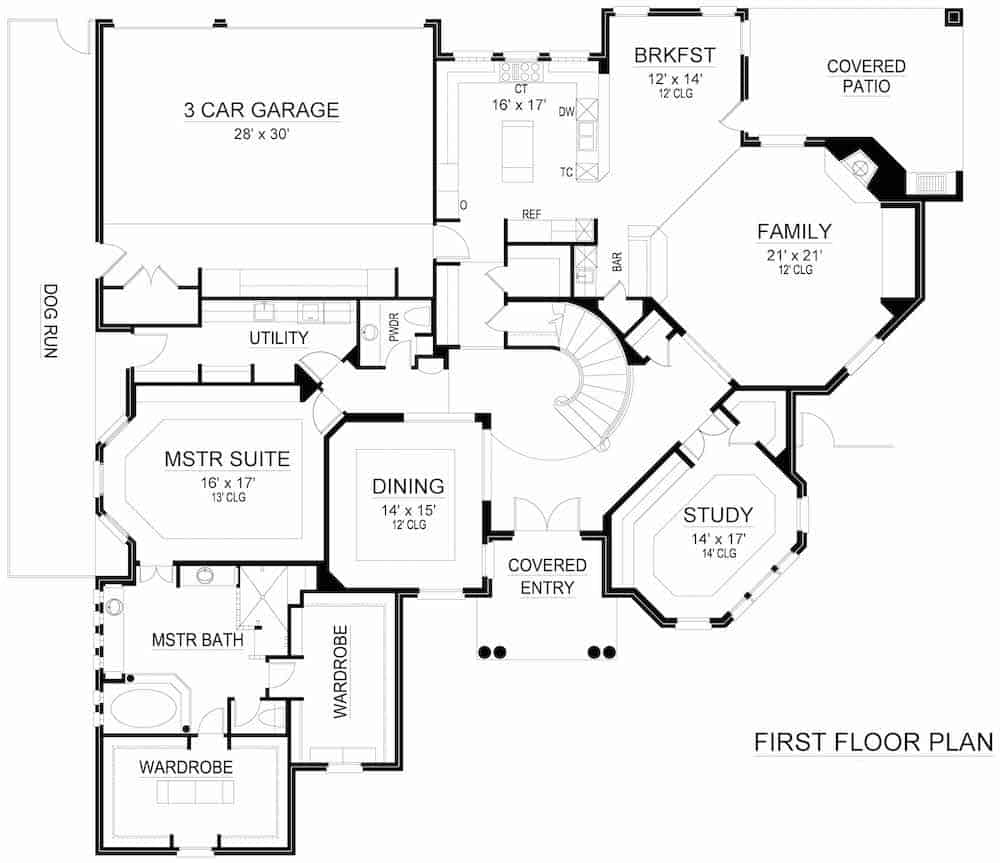 Floor Plan Main Level