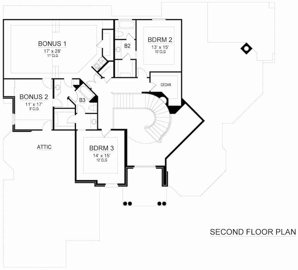 Floor Plan Upper Level