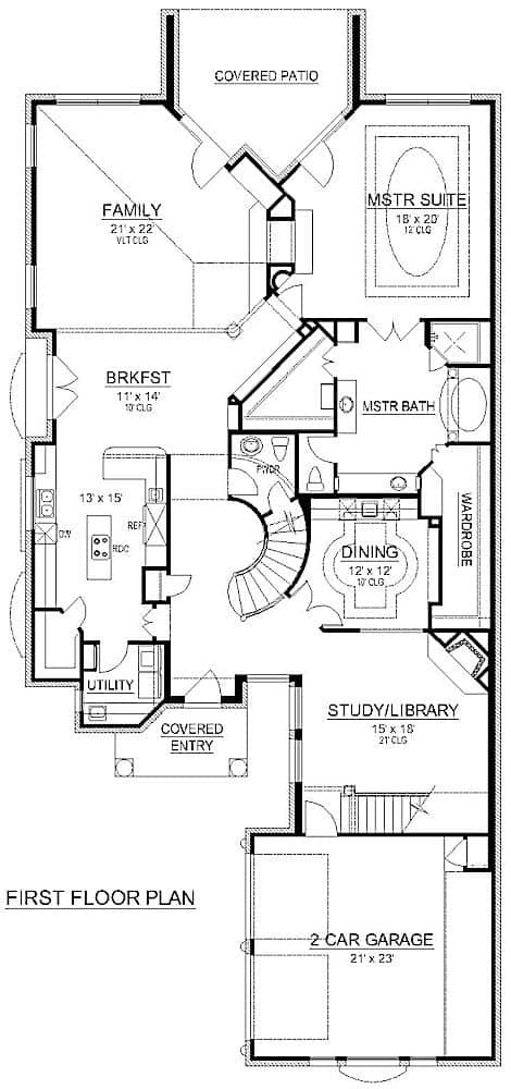 Floor Plan Main Level