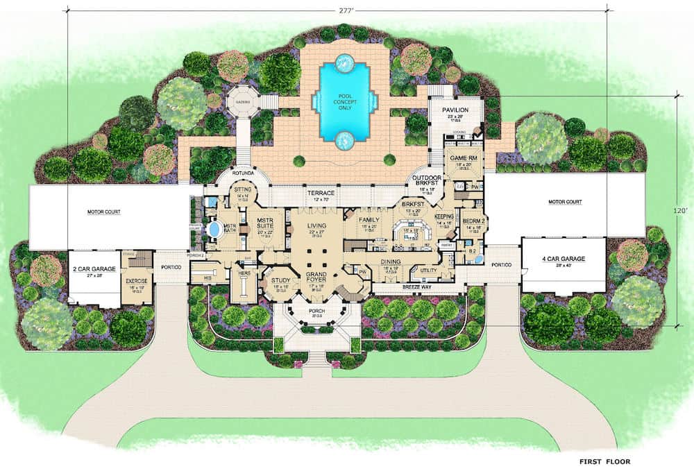 Floor Plan Main Level
