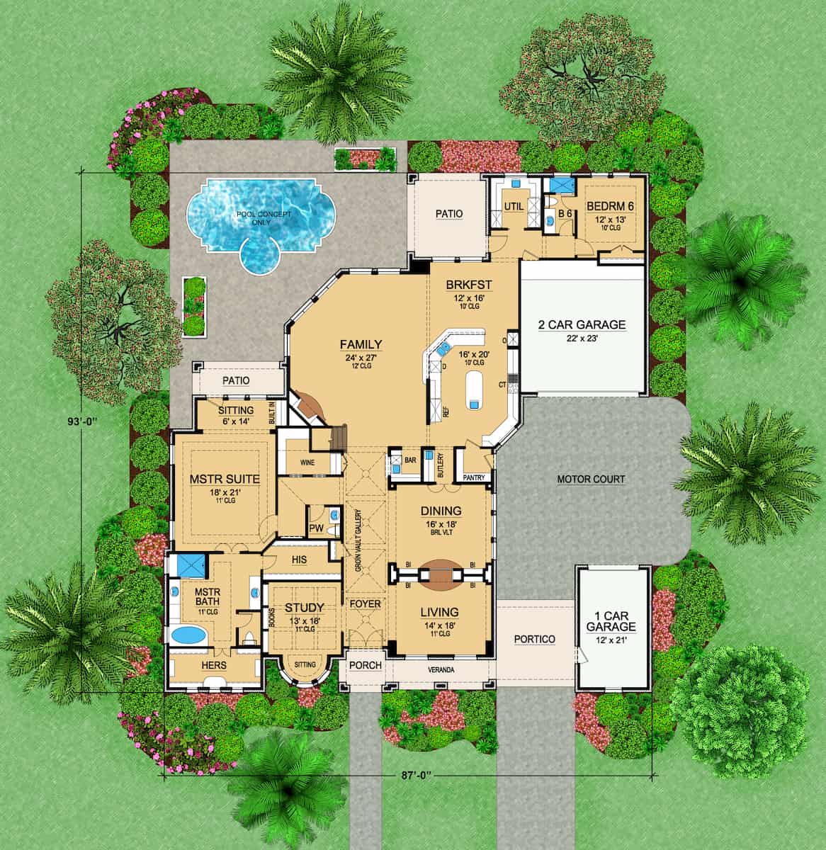 Floor Plan Main Level