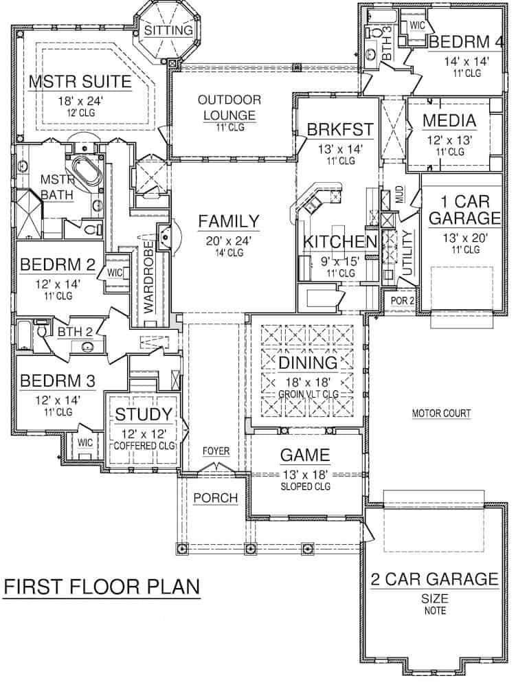 Floor Plan Main Level