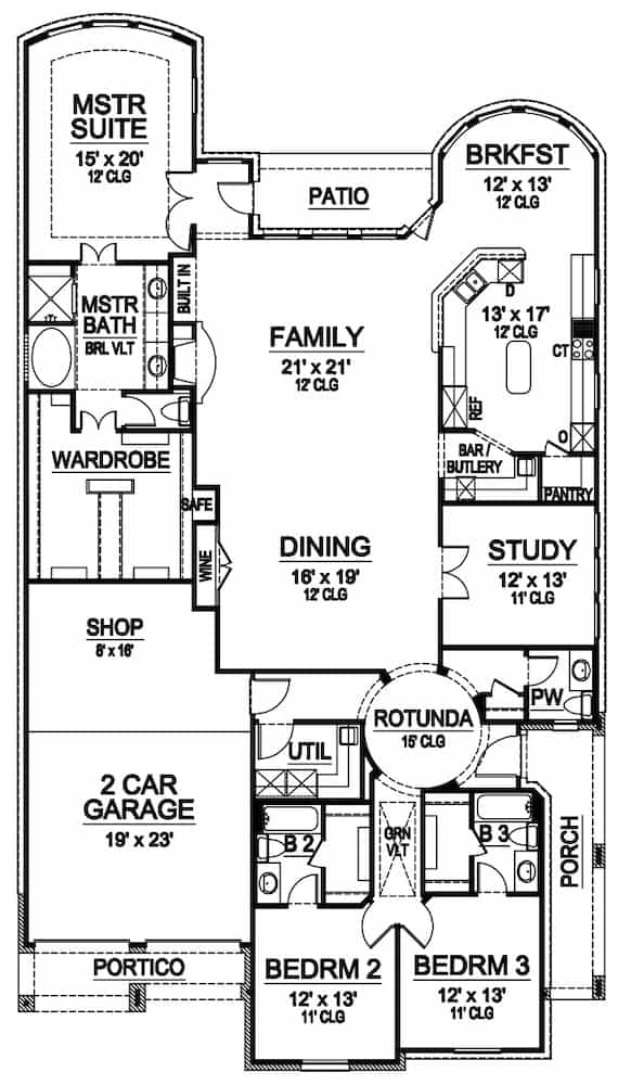 Floor Plan Main Level