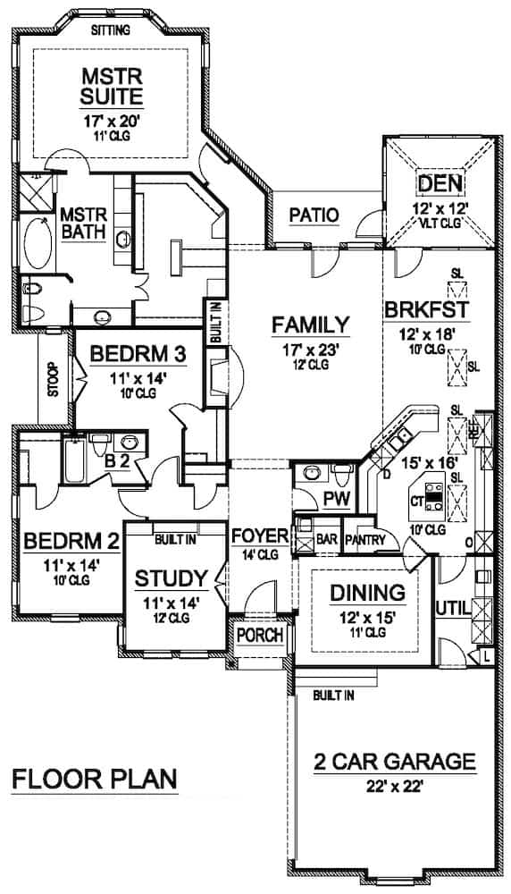 Floor Plan Main Level