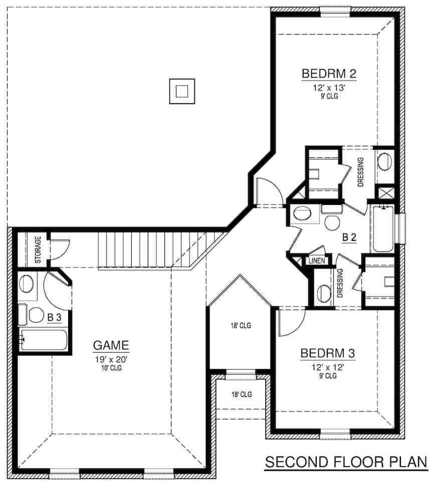 Floor Plan Upper Level