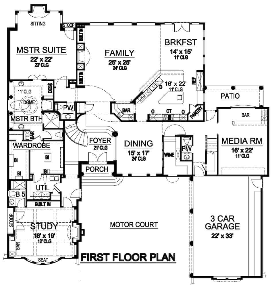 Floor Plan Main Level