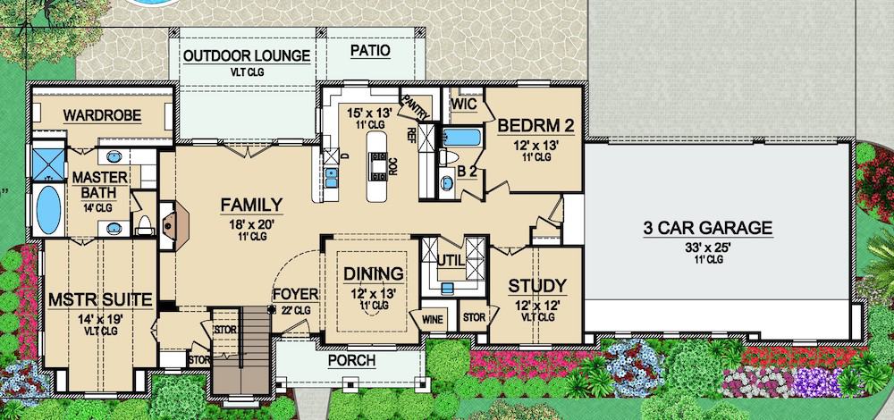 Floor Plan Main Level
