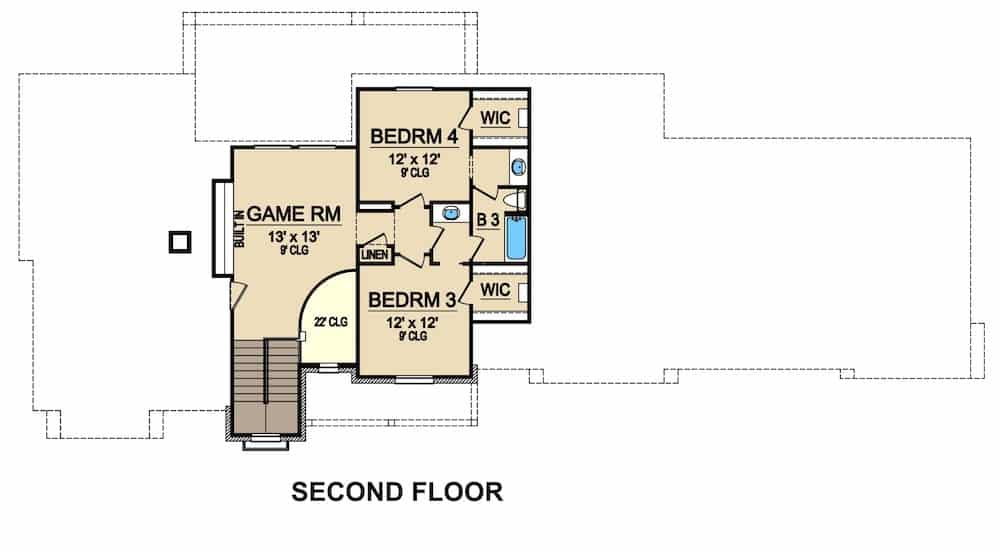 Floor Plan Upper Level