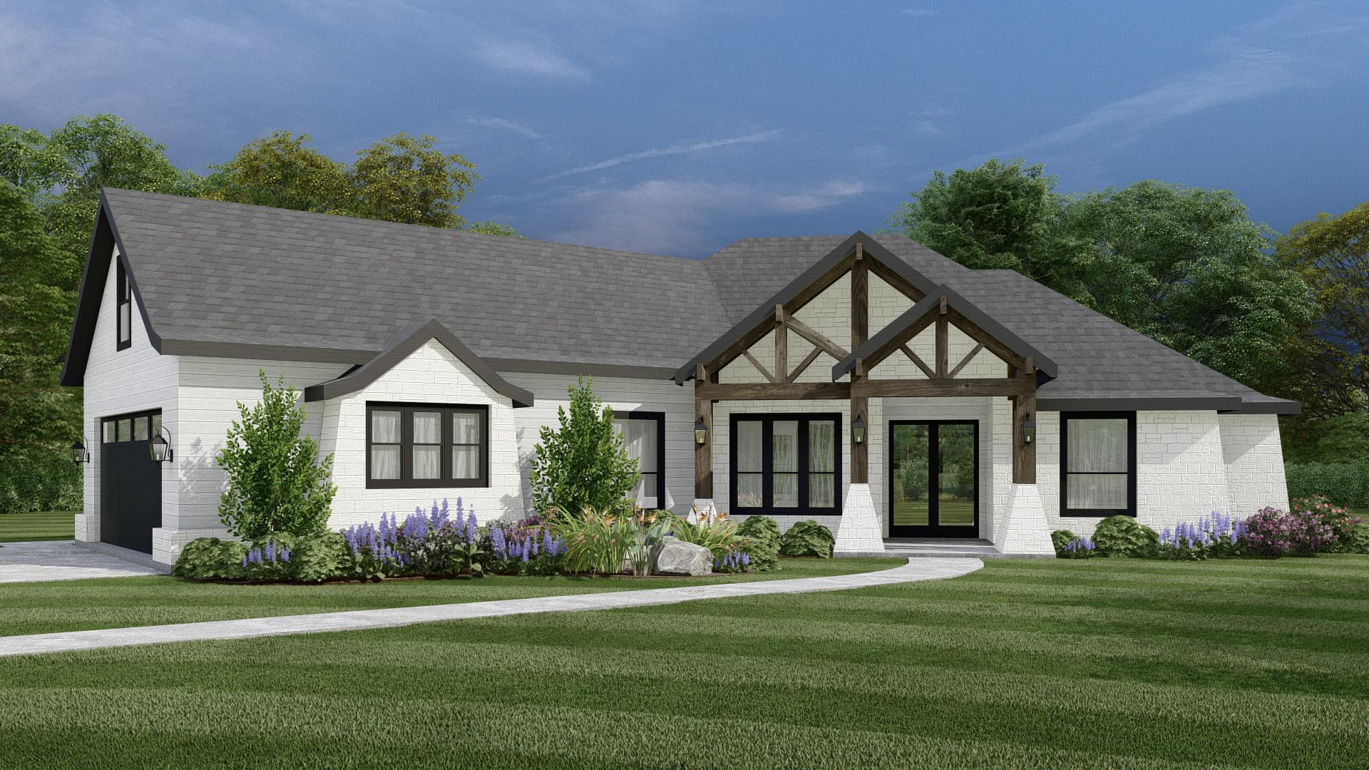 Southern House Plan - 3 Bedrms, 2 Baths - 3494 Sq Ft - #195-1321