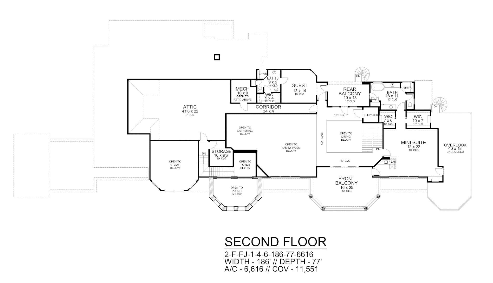 Floor Plan Second Story