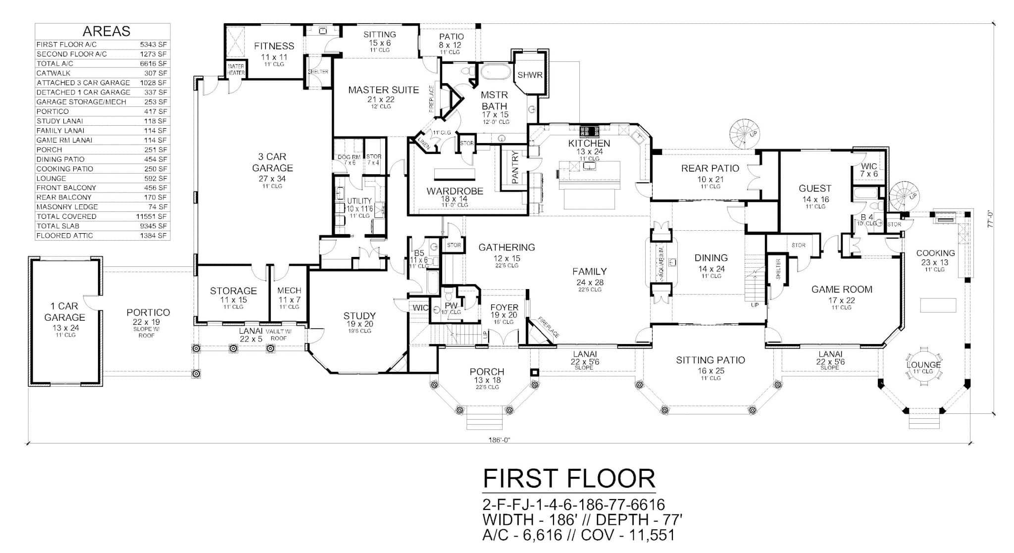 Floor Plan First Story