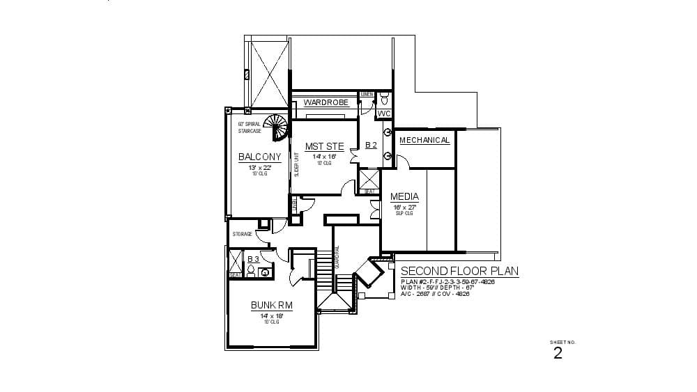 Floor Plan Second Story