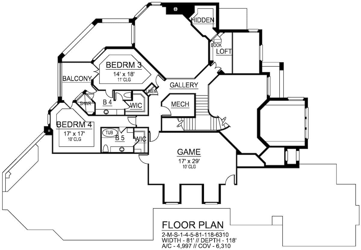 Floor Plan Second Story