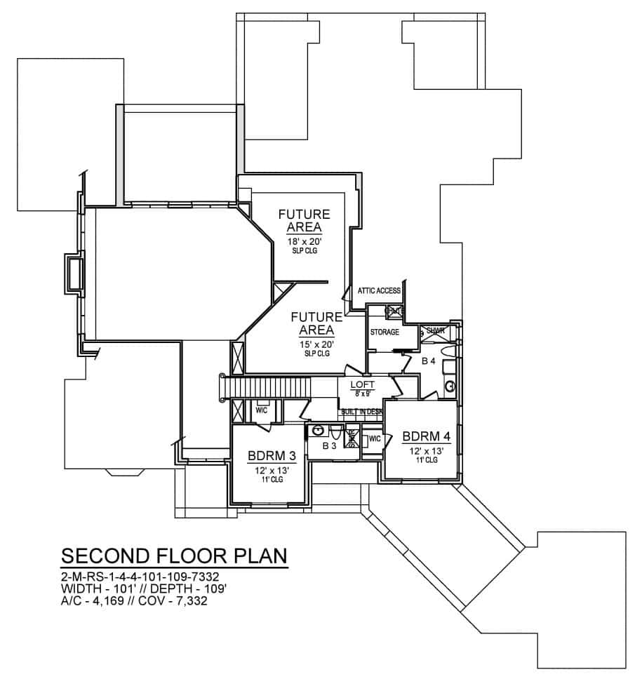 Floor Plan Second Story