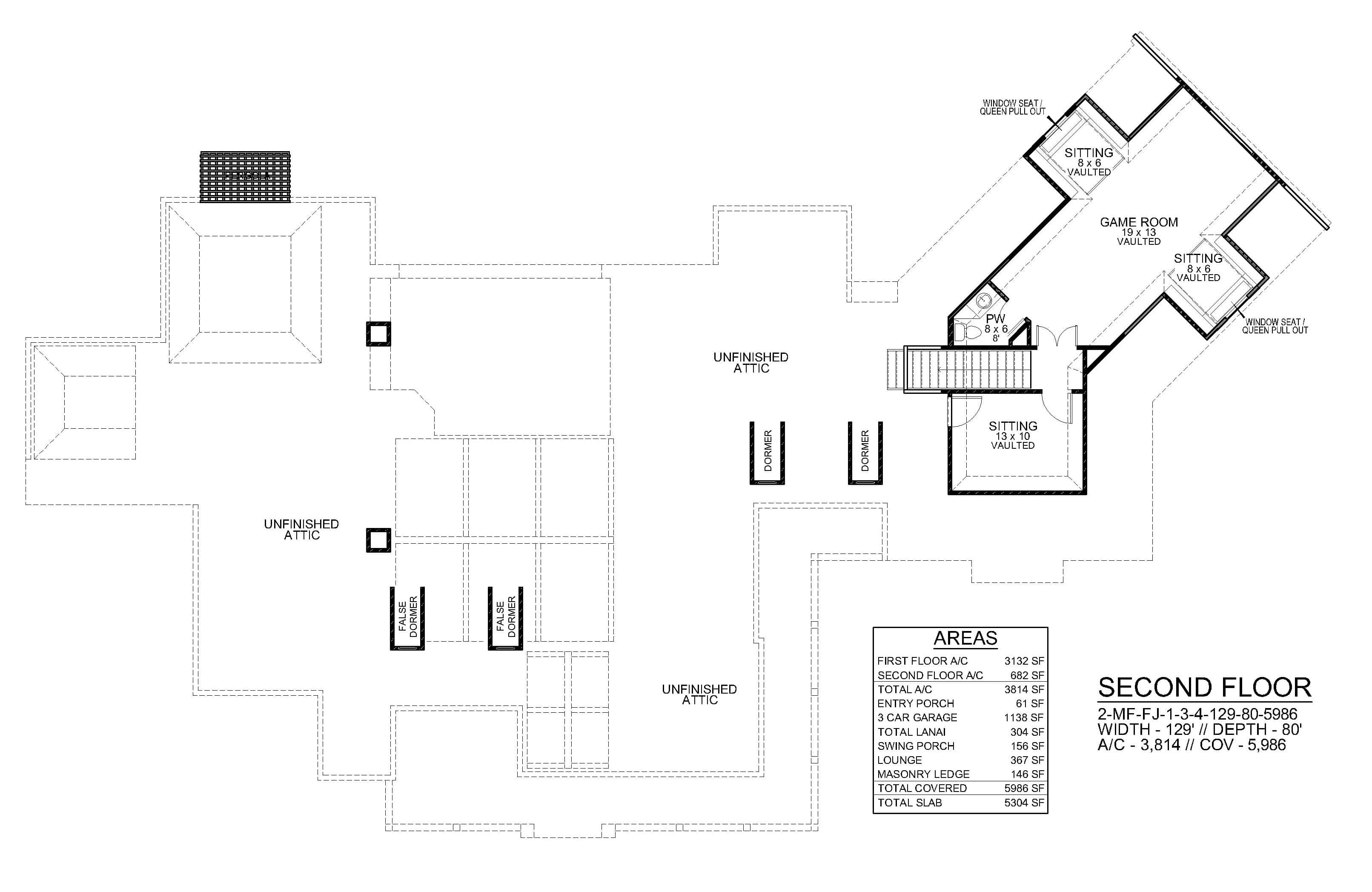 Floor Plan Second Story