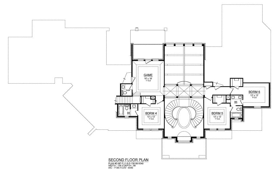 Floor Plan Second Story