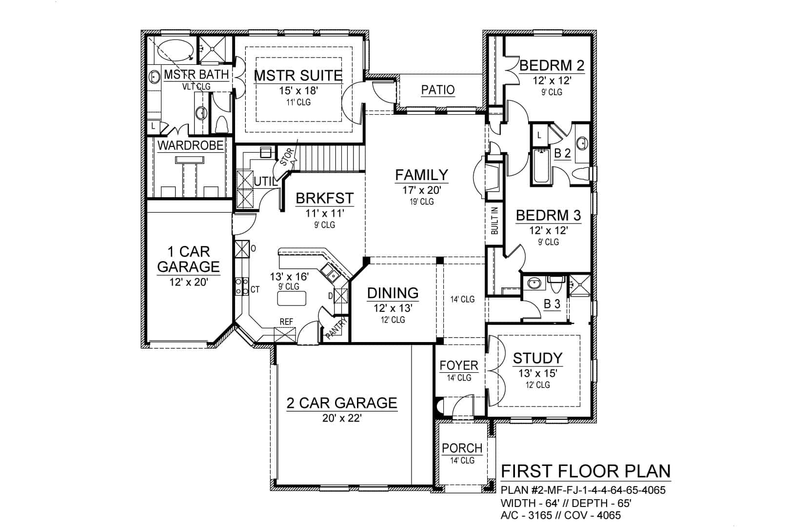 Floor Plan First Story