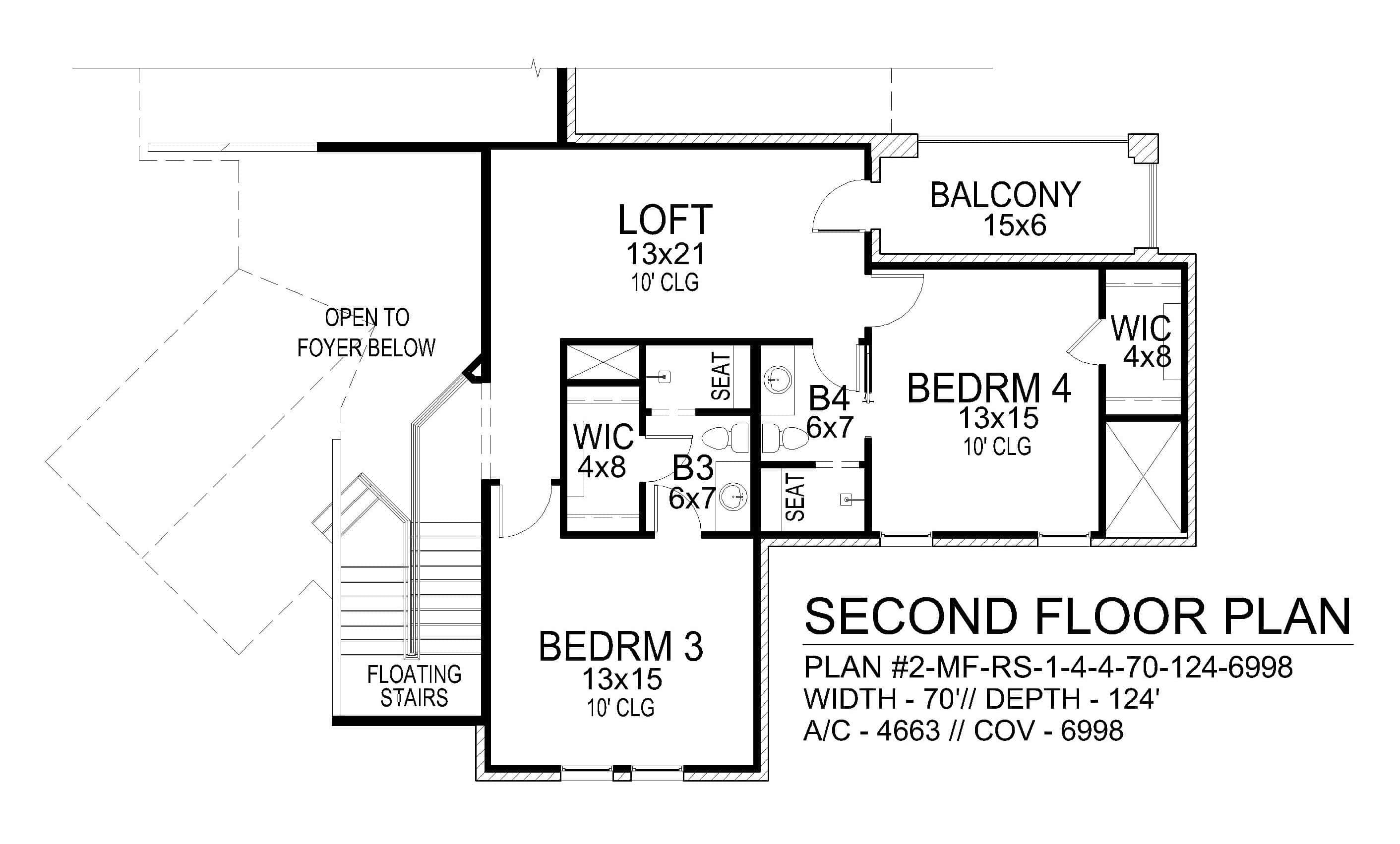 Floor Plan Second Story