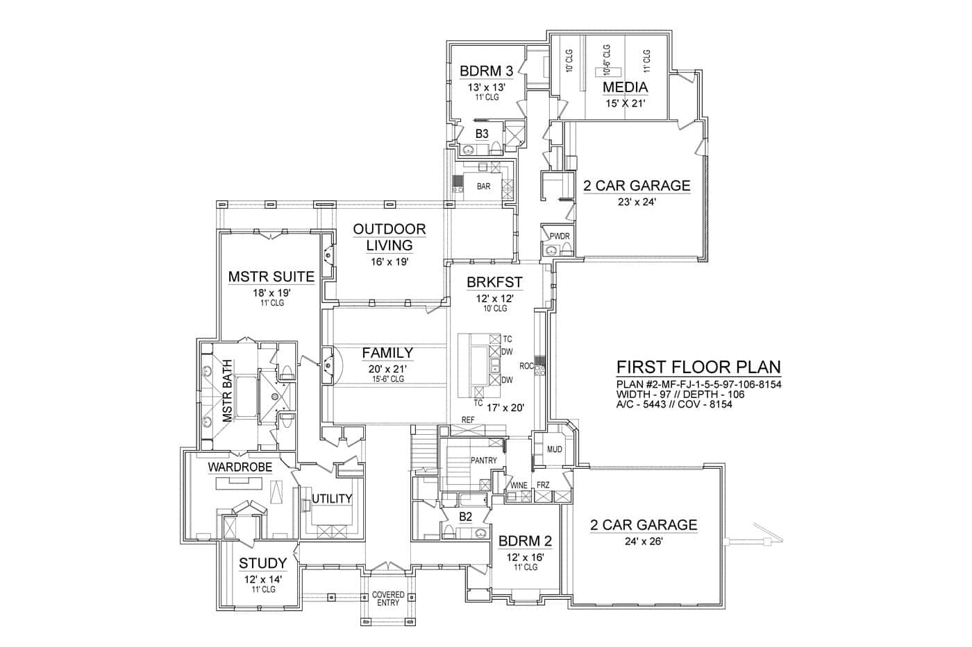 Floor Plan First Story