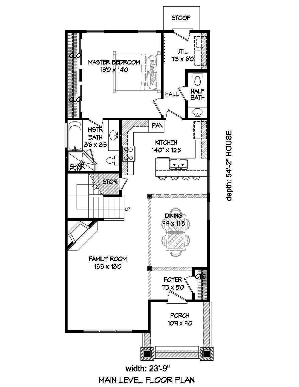 Floor Plan Main Level