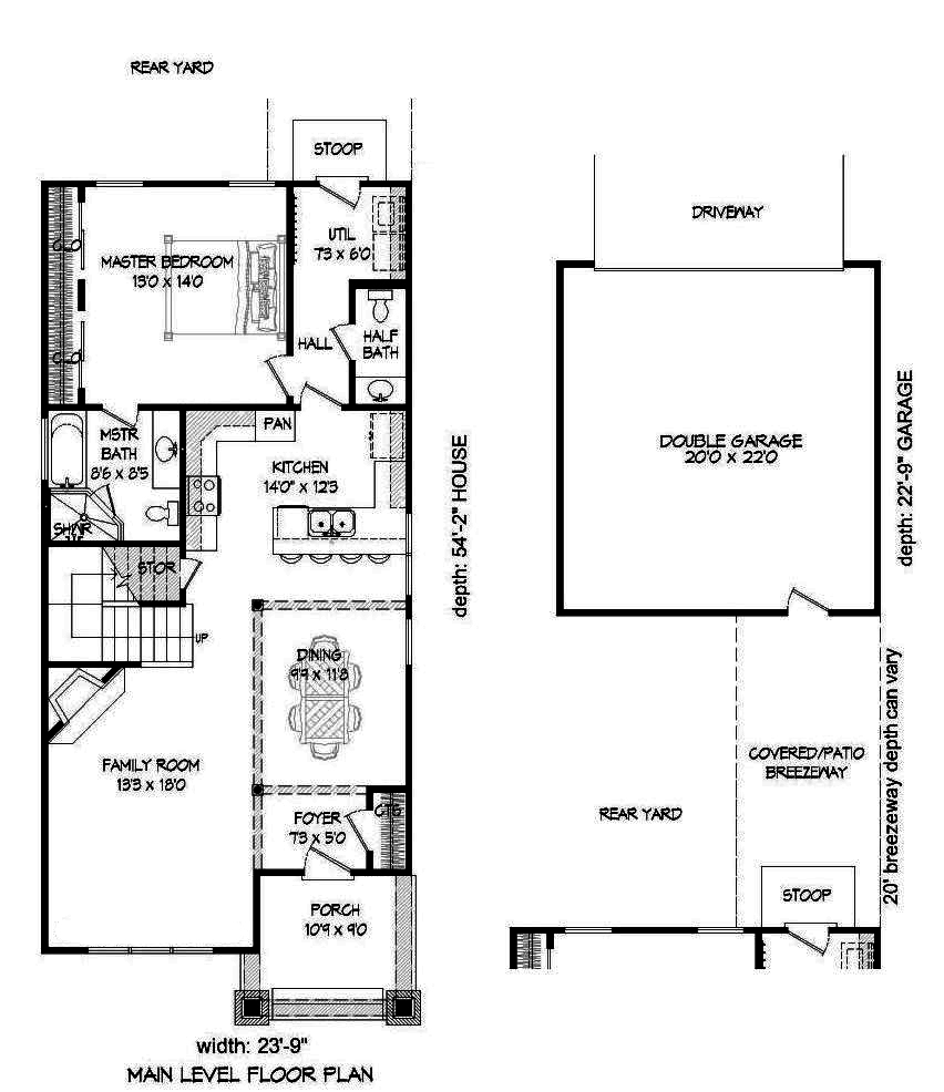 Floor Plan Main Level