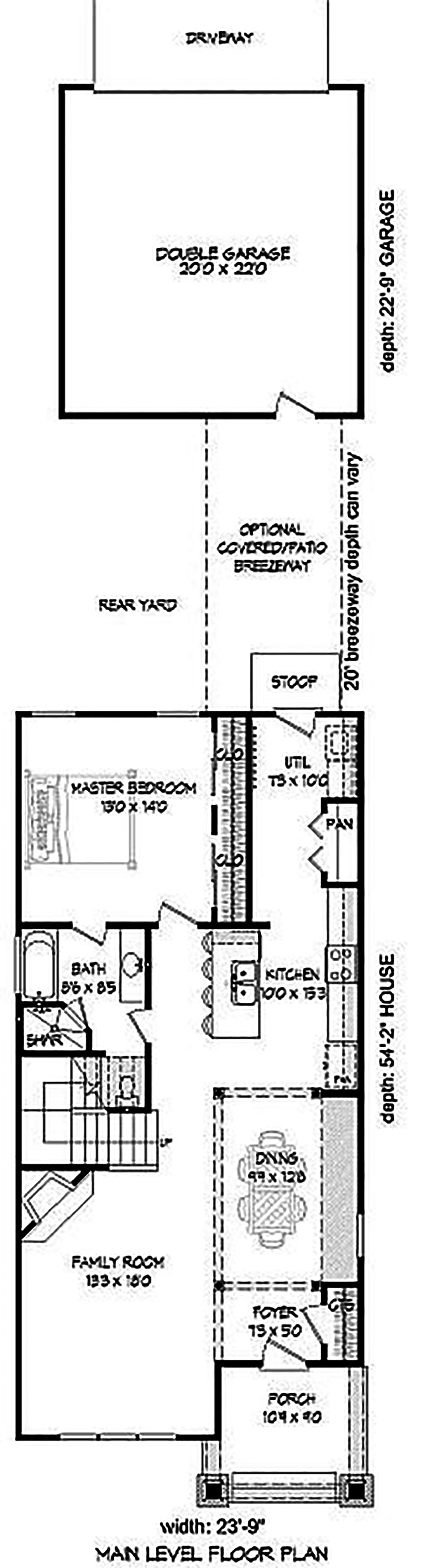 Floor Plan Main Level