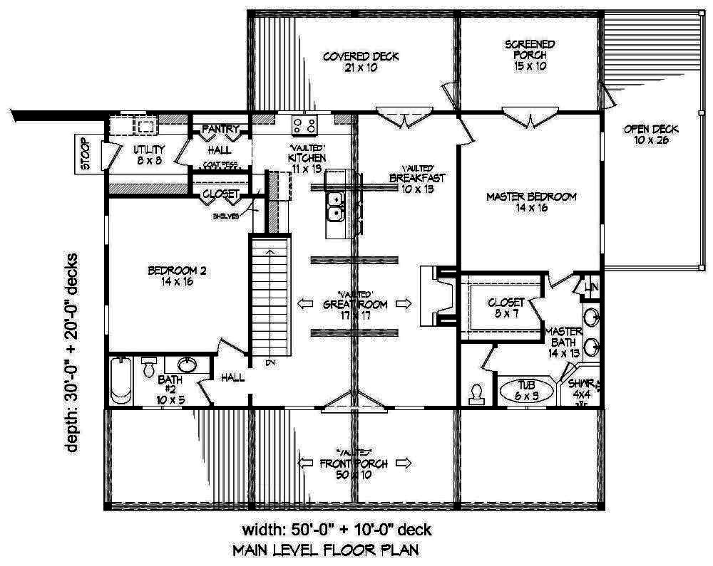 Floor Plan Main Level