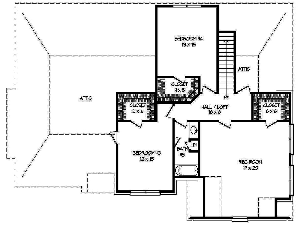 Floor Plan Upper Level
