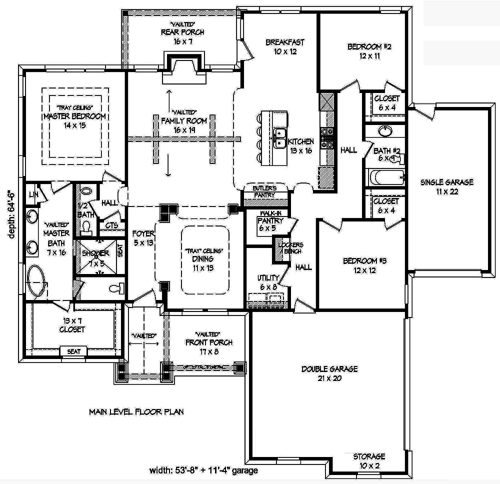 Floor Plan Main Level