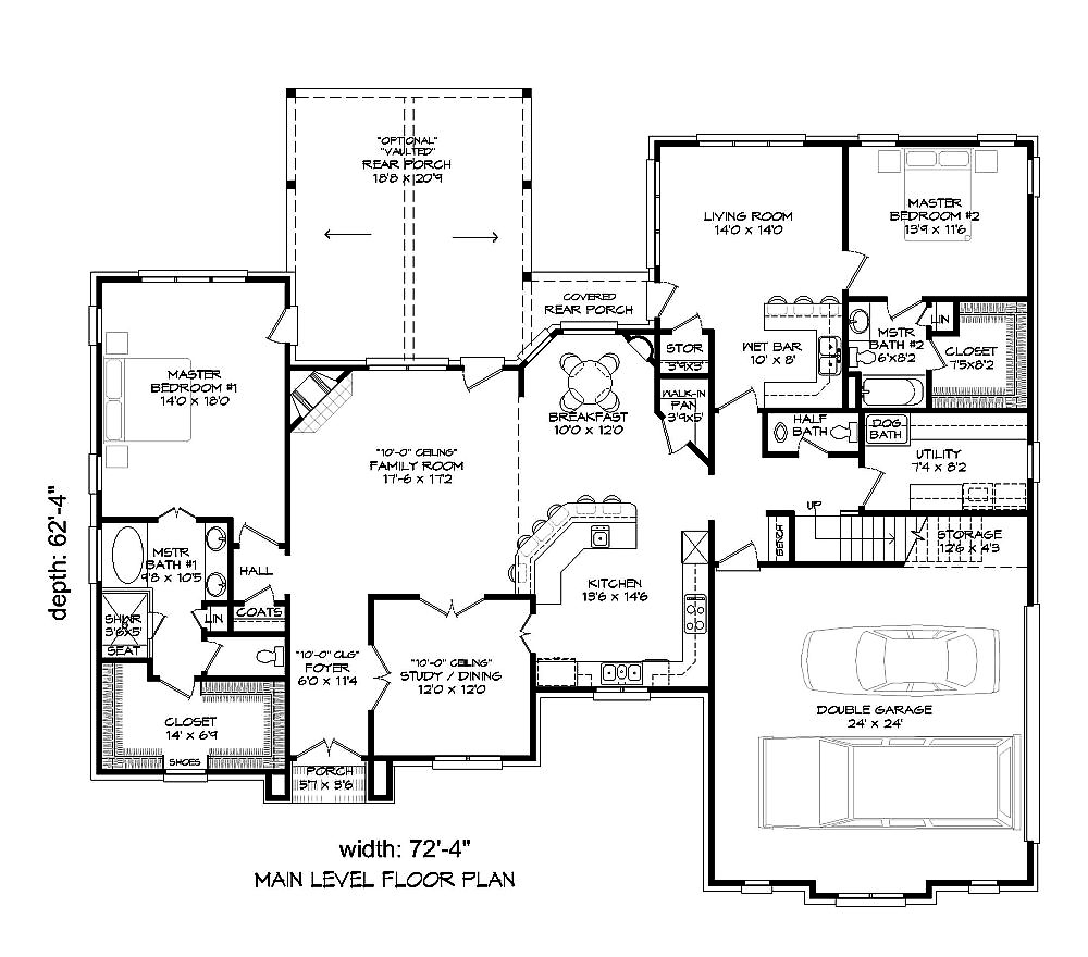 Floor Plan Main Level