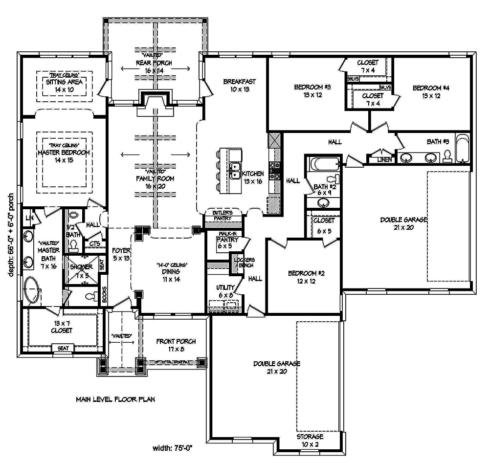 Floor Plan Main Level