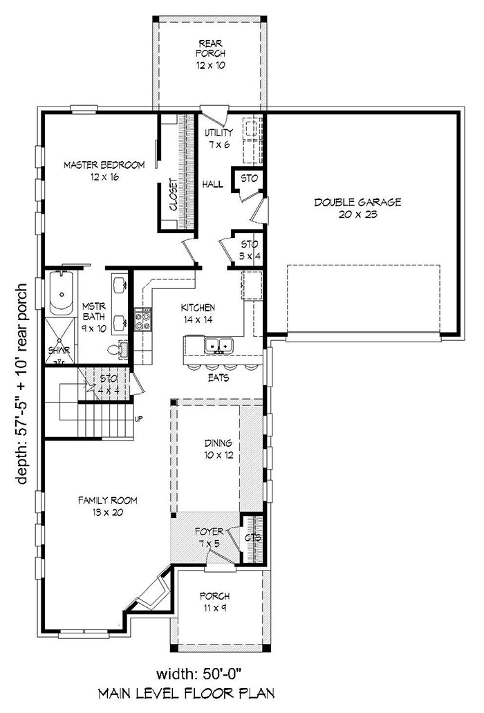 Floor Plan Main Level