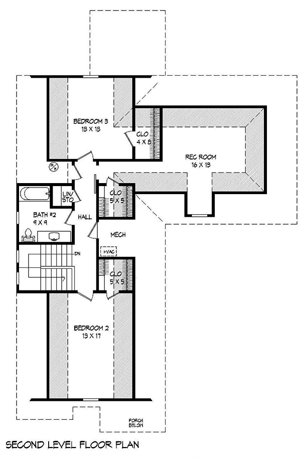 Floor Plan Upper Level