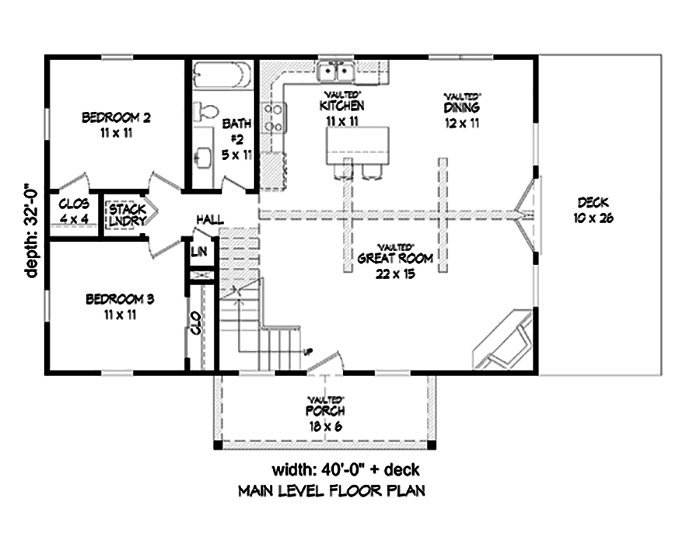 Floor Plan Main Level