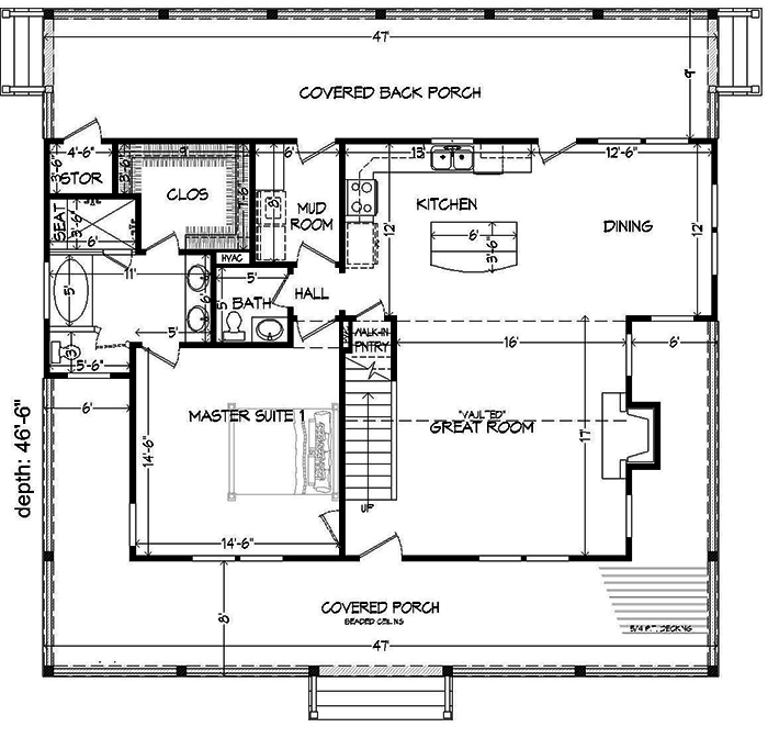 Floor Plan Main Level