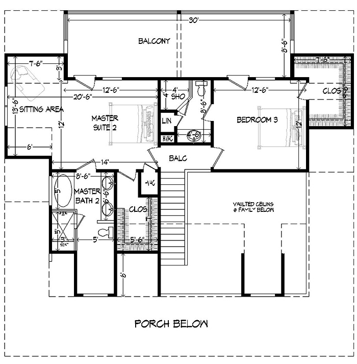 Floor Plan Upper Level