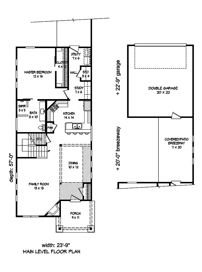 Floor Plan Main Level