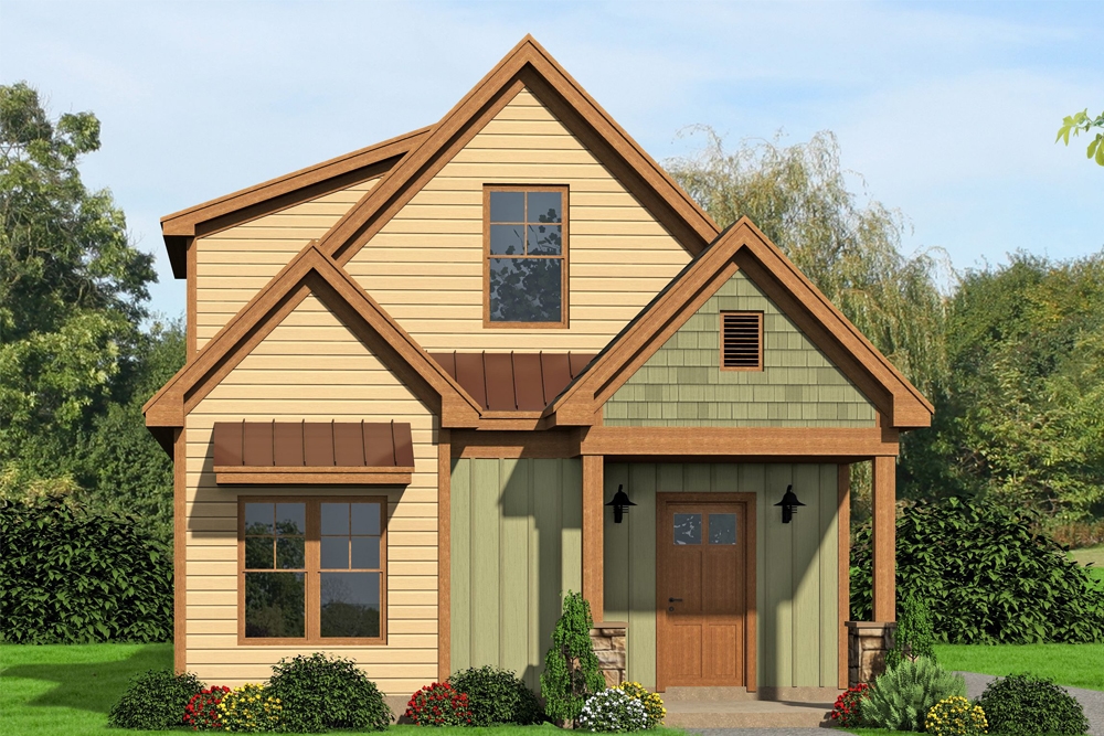 3-Bedroom, 1997 Sq Ft Colonial House - Plan #196-1055 - Front Exterior