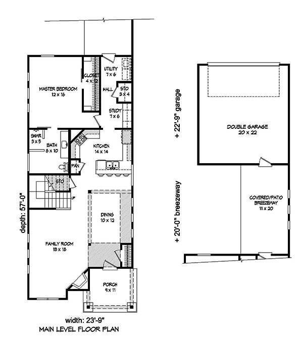 Floor Plan Main Level