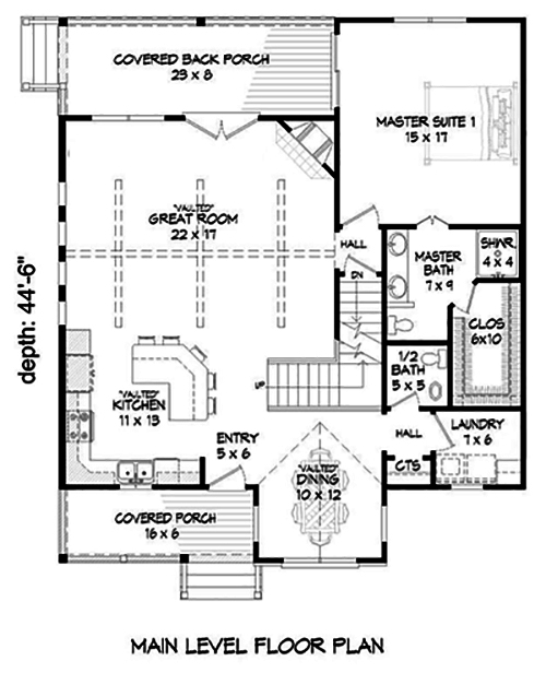 Floor Plan Main Level