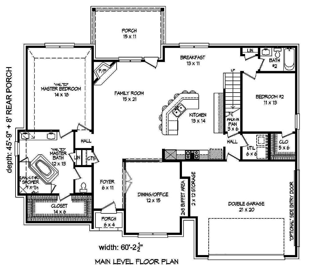 Floor Plan Main Level