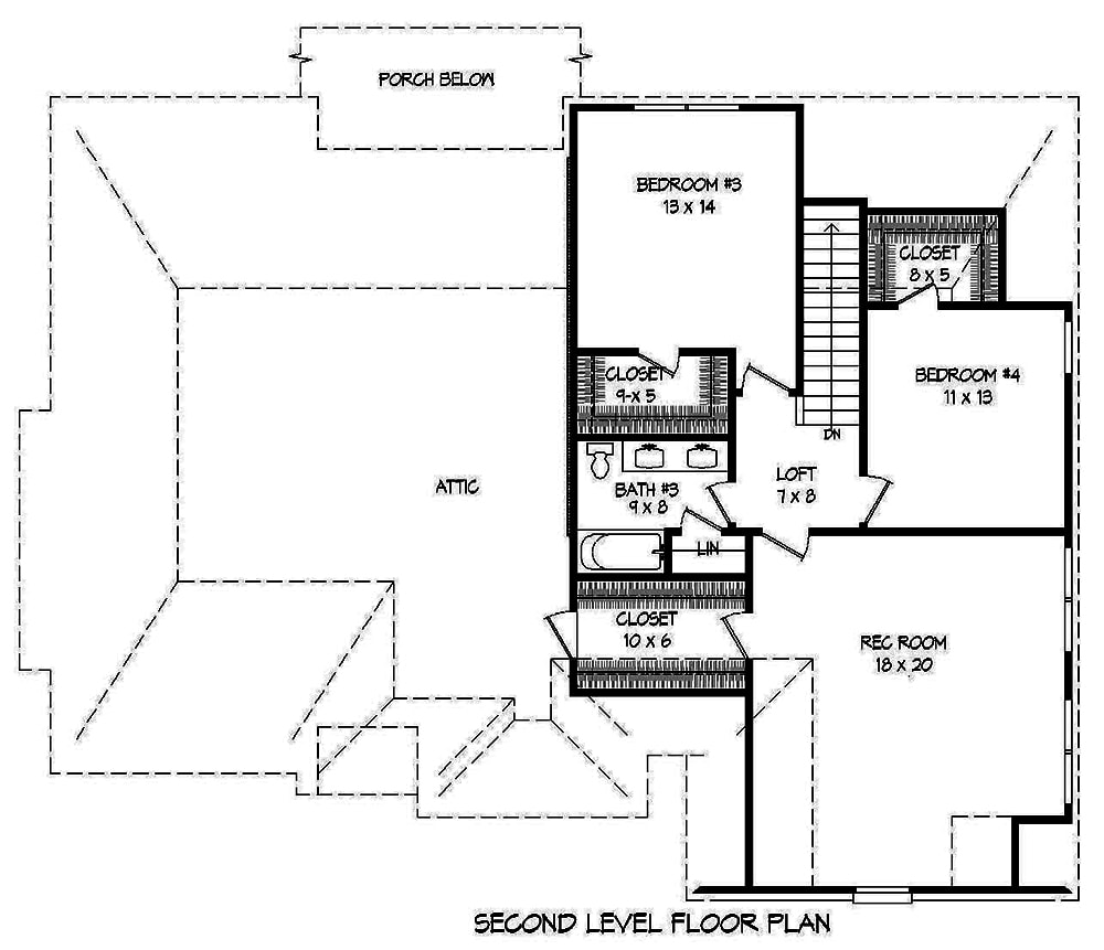 Floor Plan Upper Level