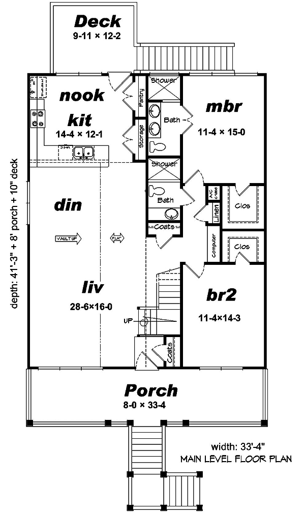 Floor Plan Main Level