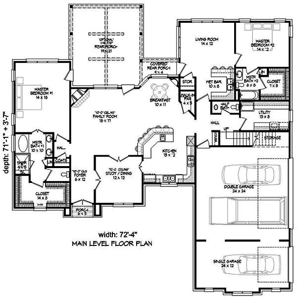 Floor Plan Main Level