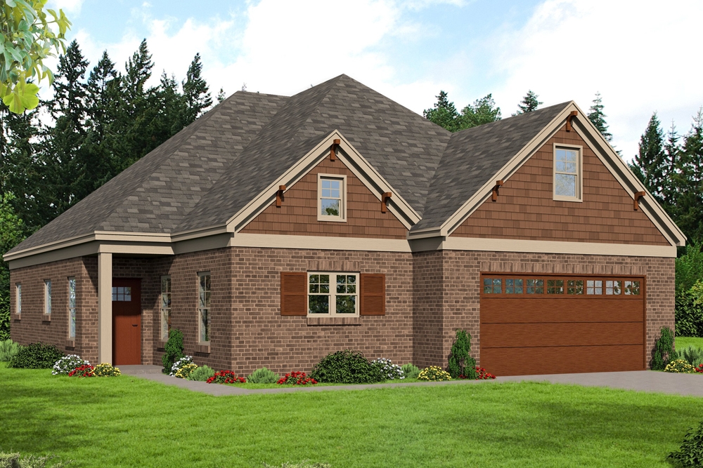 4-Bedroom, 2950 Sq Ft European House - Plan #196-1064 - Front Exterior